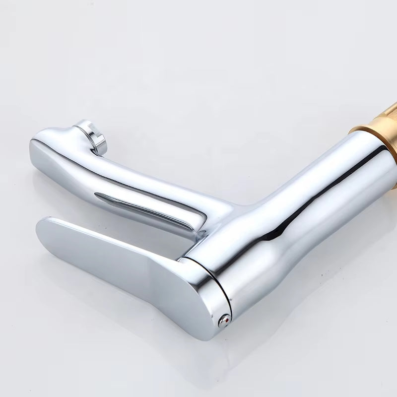 Single Handle Basin Bathroom Faucet Sanitary Ware Faucet-7041