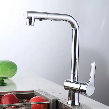Pull-Out Multi-Function Kitchen Countertop Mounted Faucet-8339