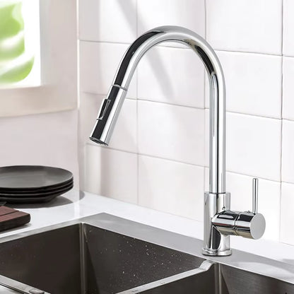Pull Out Sprayer Kitchen Sink Faucet-B5343