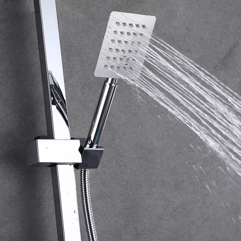 Bathroom Thermostatic Shower With Handheld Shower Set-6909