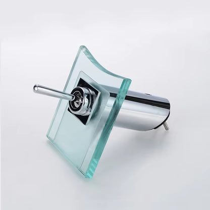 Bathroom Vanity Glass Waterfall Faucet-7267
