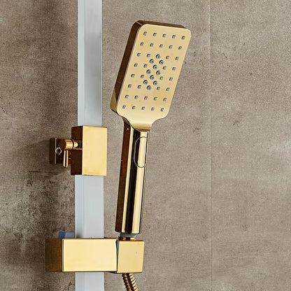 Platinum Square Handle Shower Toilet Shower-6237