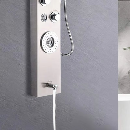 Shower Panel Tower Massage Shower Head Led Waterfall Shower Column Set-6657