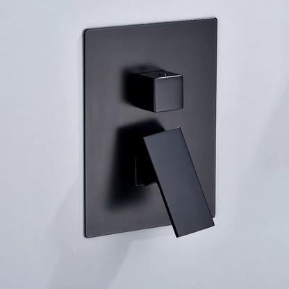 Wall Mounted Shower Set Luxury Rain Shower Hidden Shower Set-6560