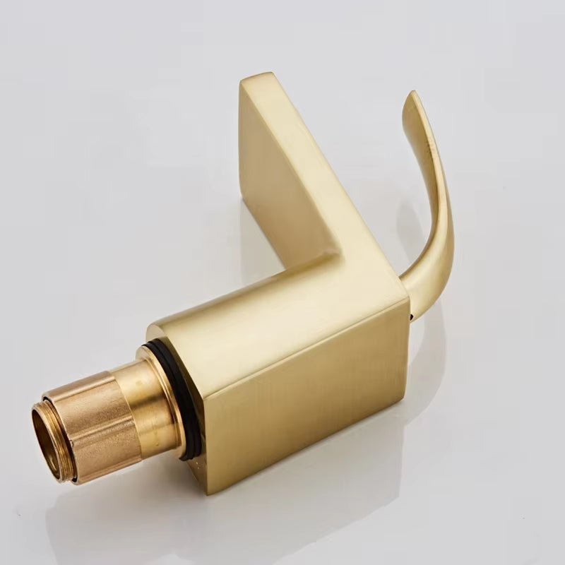 Contemporary Style Bathroom Basin Waterfall Faucet-7181
