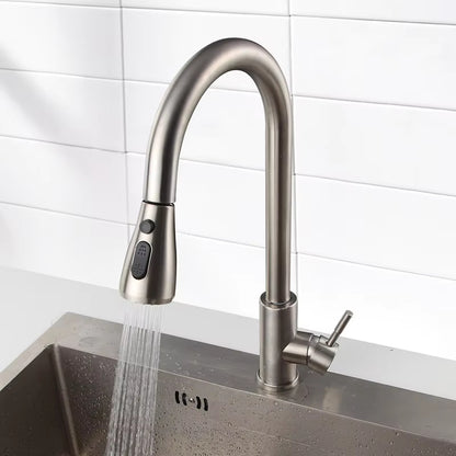 360 Degree Rotating Pull-Out Sink Faucet With Sprayer-8301