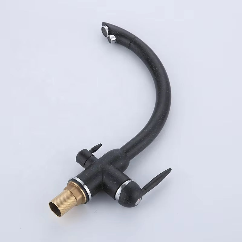 360 Degree Rotating Kitchen Single Hole Pure Water Faucet-8915