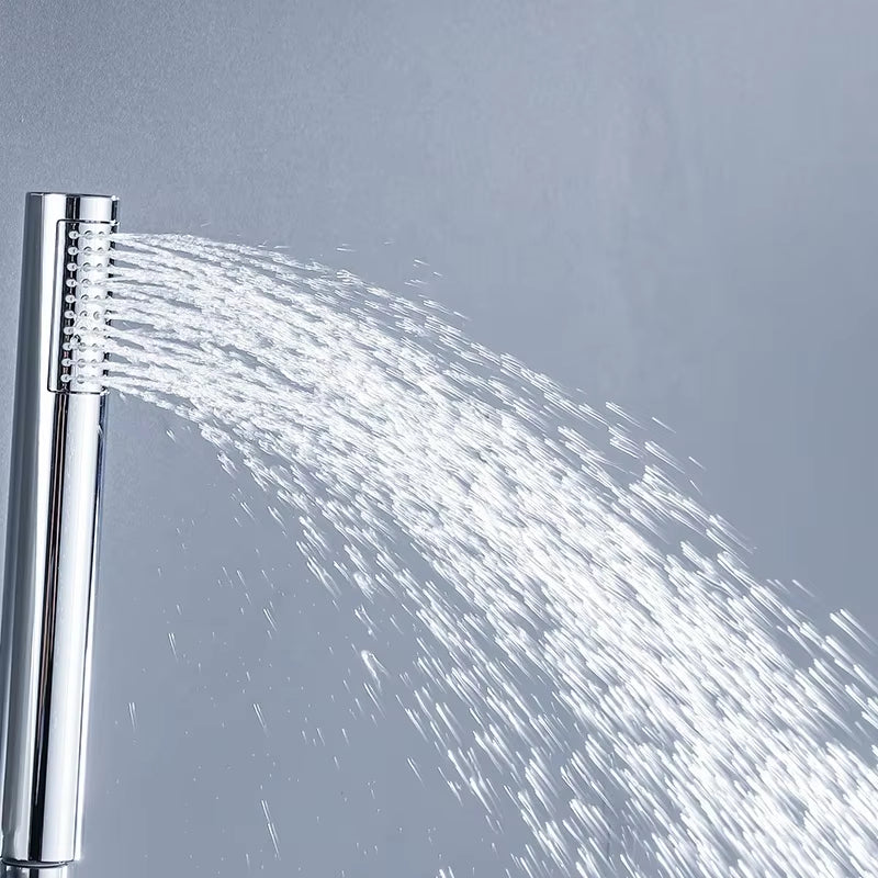 Shower Column Set Wall Mounted Stainless Steel Waterfall Shower Screen-6653
