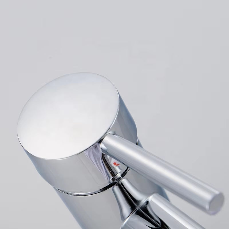 Bathroom Countertop Installation Of Hot And Cold Mixing Faucet-7173