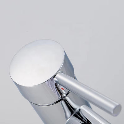 Bathroom Countertop Installation Of Hot And Cold Mixing Faucet-7173