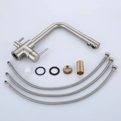 Countertop Mounted Kitchen Hot And Cold Water Sink Faucet-8313