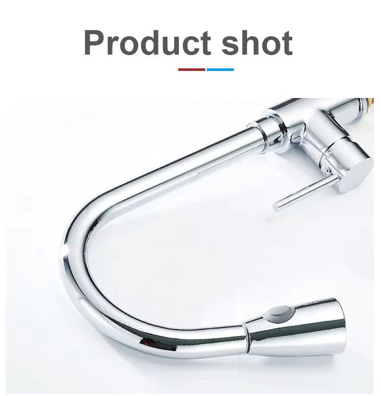 360 Degree Swivel Pull-Out Sink Faucet-8301C