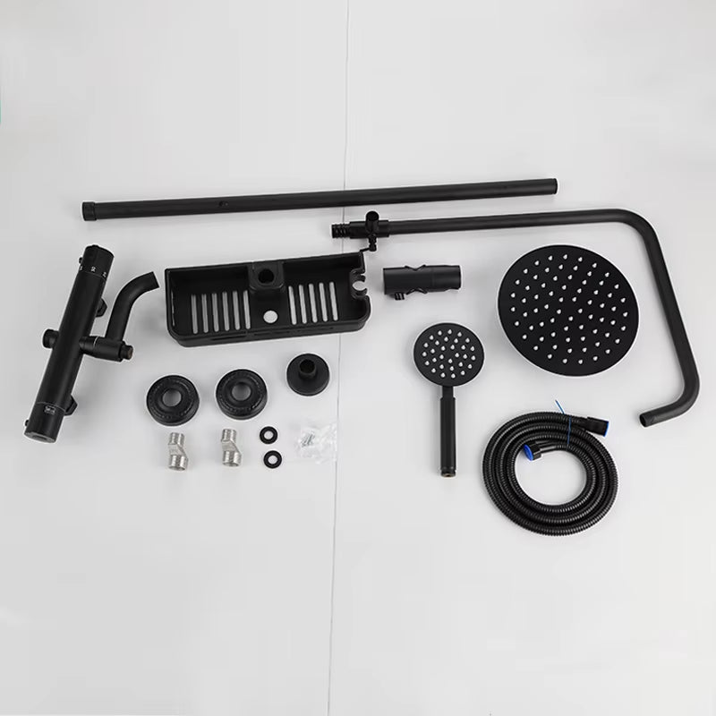 Bathroom Thermostatic Shower Faucet Set With Bathtub Faucet-6948