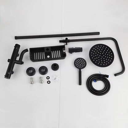 Bathroom Thermostatic Shower Faucet Set With Bathtub Faucet-6948