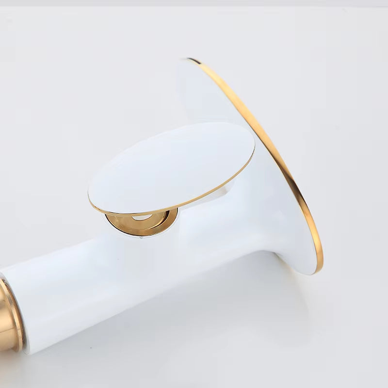 Luxury Bathroom Basin Hot And Cold Water Faucet-7153