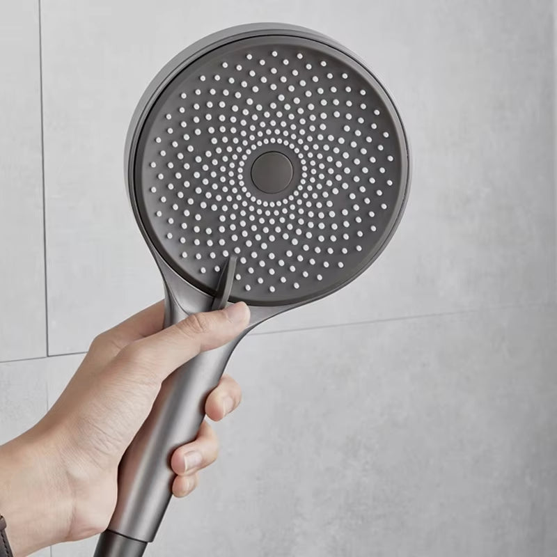 Rainwater Wall Mounted Brass Simple Shower Faucet-6039GR