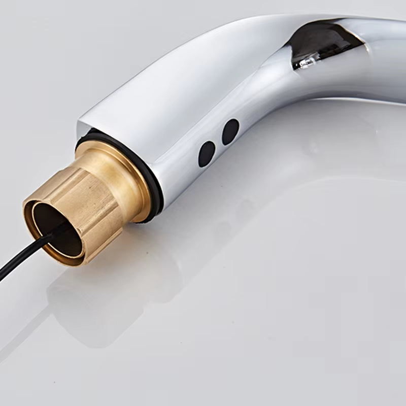 Touch-Free Automatic Sensor Bathroom Faucet-7911