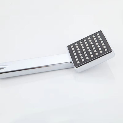 Bathroom Hot And Cold Water Simple Square Shower-5511