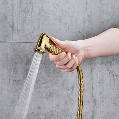 Luxury Wall Mounted Brass Faucet For Bathroom-6221WG
