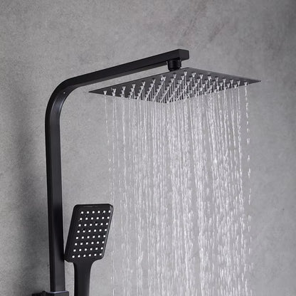 Wall Mounted Shower Set Rain Shower Thermostatic Faucet-6903