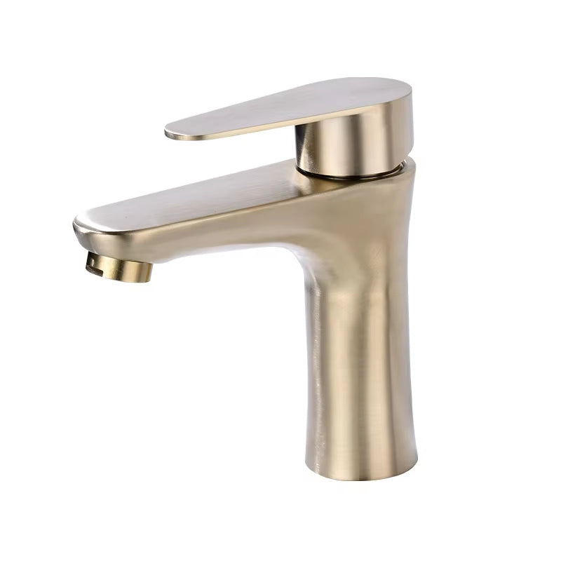 Simple Bathroom 304 Stainless Steel Wash Faucet-5012