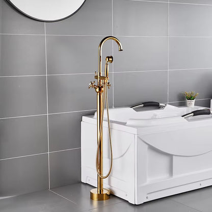 Floor-Standing Shower Faucet, Bathtub Spout, Mixer Tap-6711