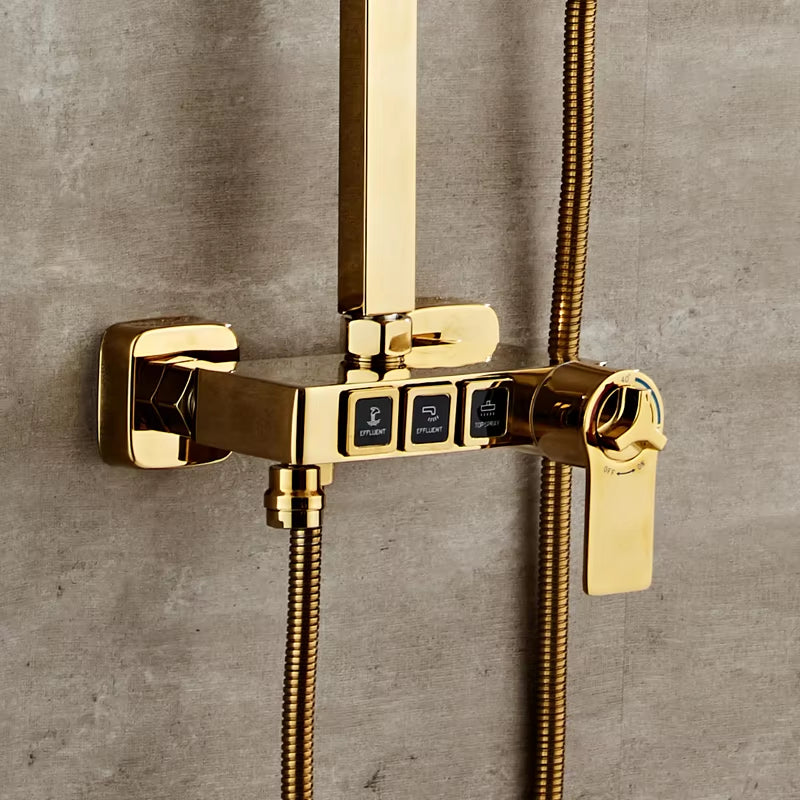 Wall Mounted Thermostatic Shower Set Shower Faucet-6935
