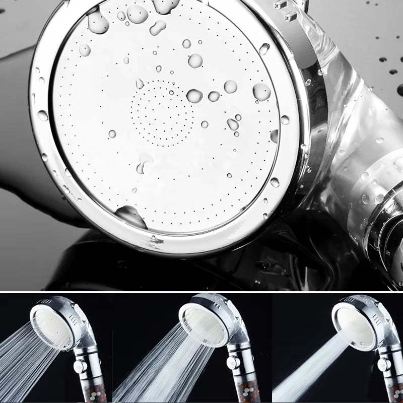Self-Contained Filter, Pressure-Boosting And Adjustable Jet Shower Head-5536