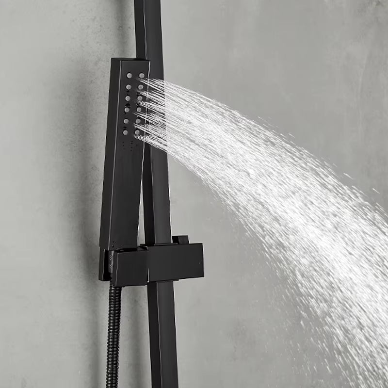 Wall Mounted Rectangular Bathroom Simple Shower Head-6226