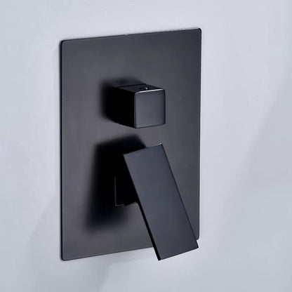 Wall Mounted Shower Set Brass Faucet Rain Shower Set-6572