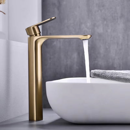 New Design Bathroom High Basin Hot And Cold Water Faucet-7163