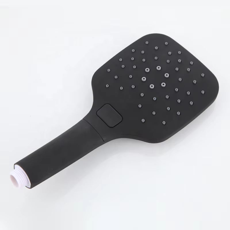 Black Supercharged Home Handheld Shower Head Accessories-5504