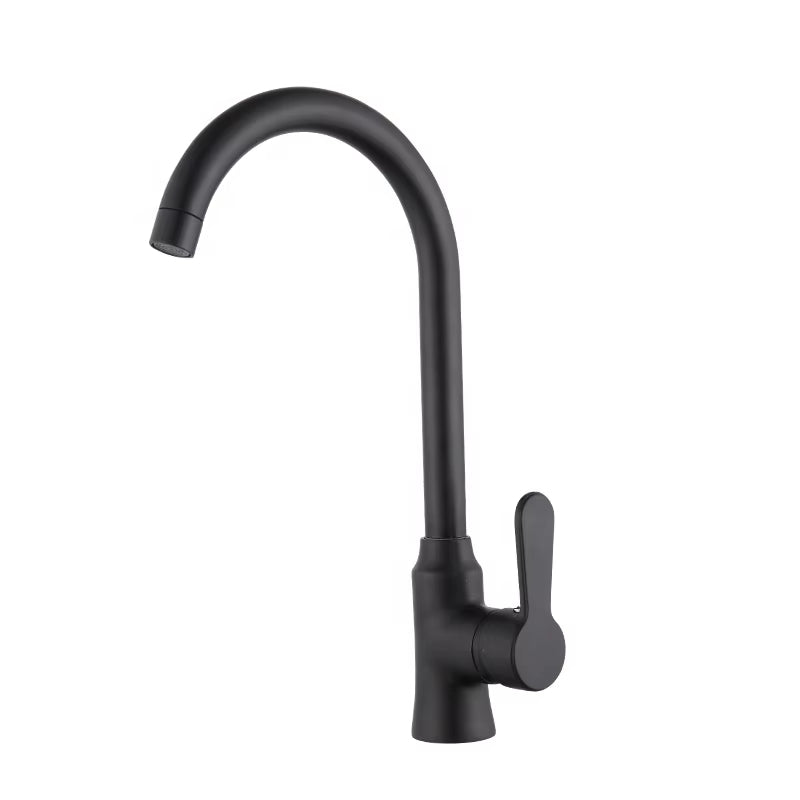 Premium Black Water Kitchen Sink Hot And Cold Water Faucet-8412