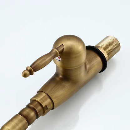 Bathroom Basin Single Handle Antique Faucet-7060