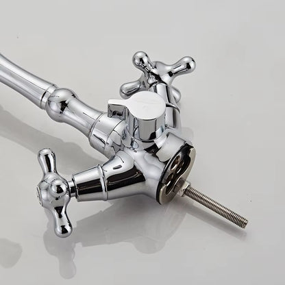 Kitchen Sink Countertop Mounted Faucet Double Handle-8903