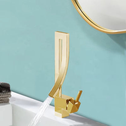 Premium Unique Design Bathroom Basin Waterfall Faucet-7021B