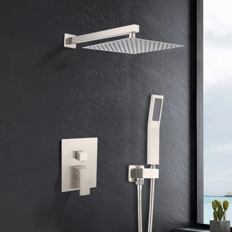 Concealed Wall Mounted 2 Function Handheld Shower Set High-End Wall Mounted-6530
