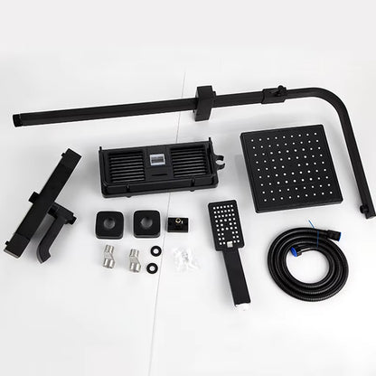 Bathroom Thermostatic Shower Faucet Set With Bathtub Faucet-6951
