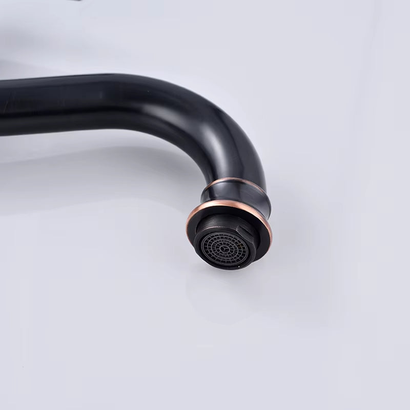 High-End Countertop Washbasin Hot And Cold Water Faucet-7077