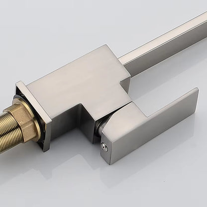 Stainless Steel Single Handle Kitchen Sink Faucet-8322