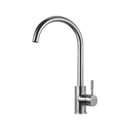 Kitchen Sink Stainless Steel Single Handle Single Hole Faucet-Z-8422