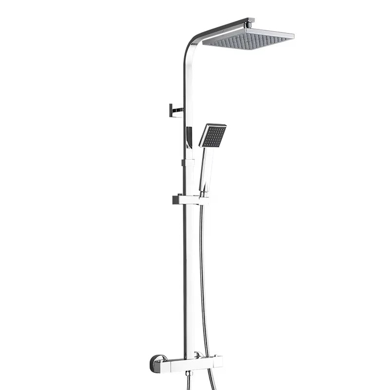 Shower Set Wall Mounted Brass Faucet Bathroom Faucet Rain Shower-6903C