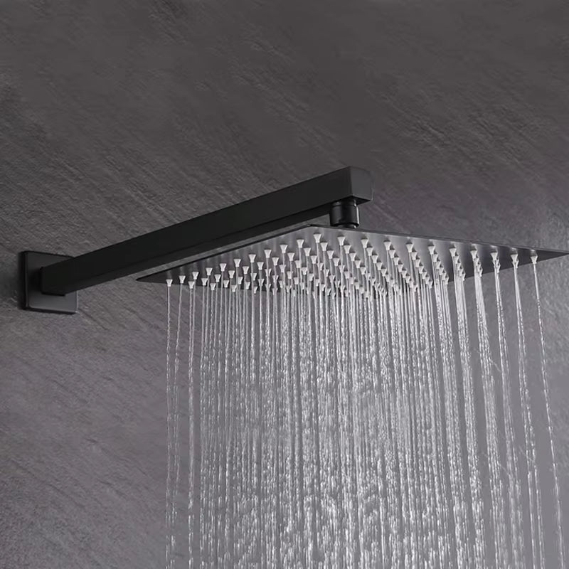 Concealed Brass Faucet Shower Set Rain Shower Mixer Faucet Set Shower Head-6552
