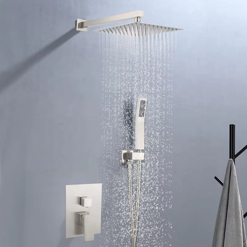 Concealed Wall Mounted 2 Function Handheld Shower Set High-End Wall Mounted-6530