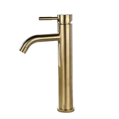 Antique European Style Rose Gold Hot And Cold Water Faucet-5009