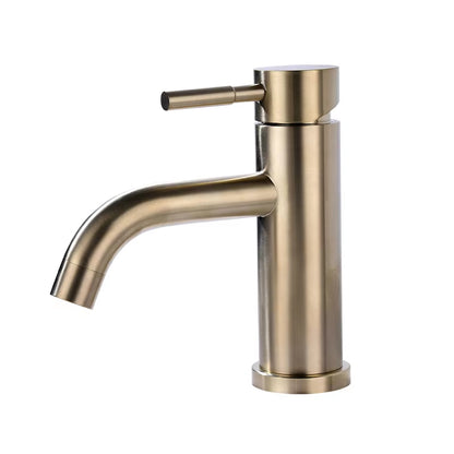 Modern Bathroom Stainless Steel Rose Gold Face And Hand Wash Faucet-5008
