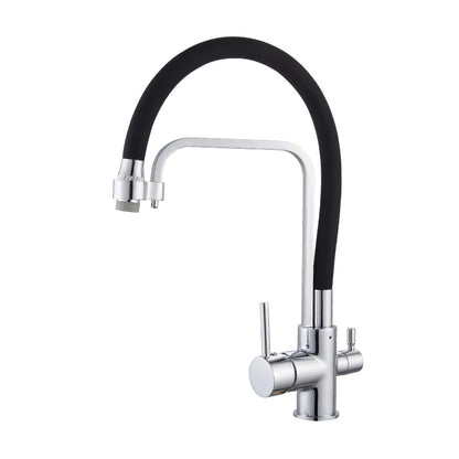 Kitchen 360 Degree Rotating Single Hole Faucet With Water Purification Faucet-8920
