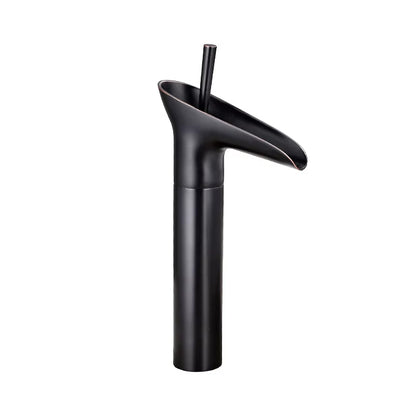 Bathroom Basin Unique Design Waterfall Hot And Cold Water Faucet-7069
