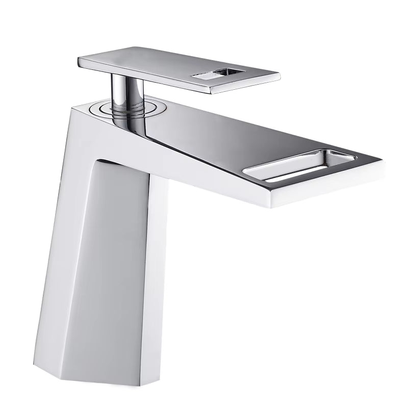 Modern Design Single Handle Single Hole Basin Mixer Tap-7122