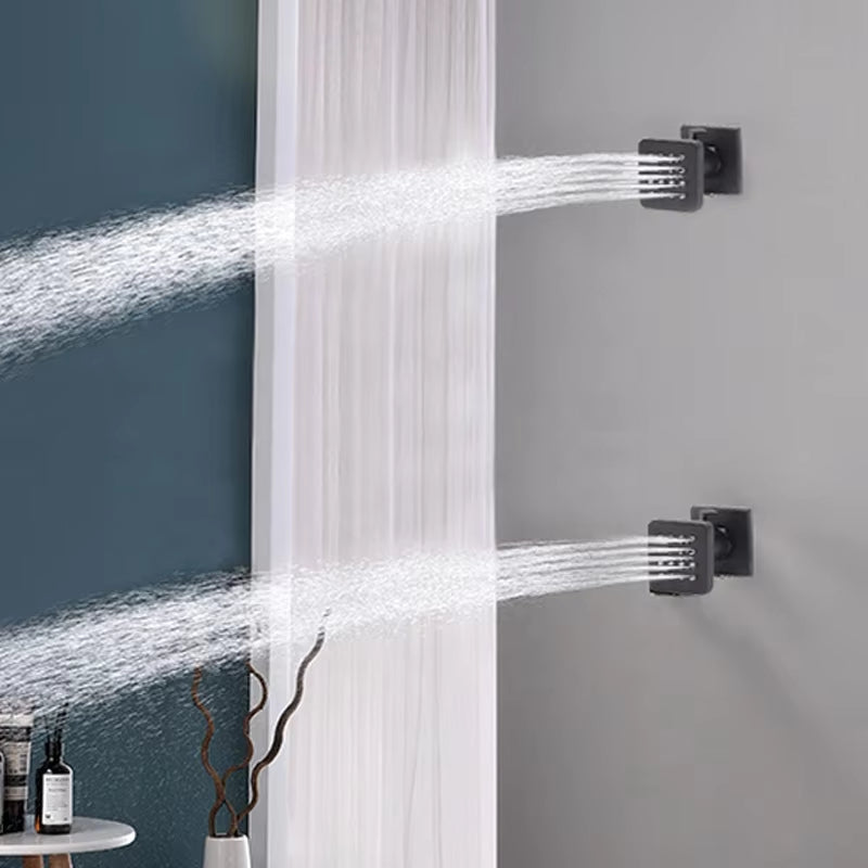 Shower Set Wall Mounted Bathroom Faucet Brass Set Rain Shower-6564